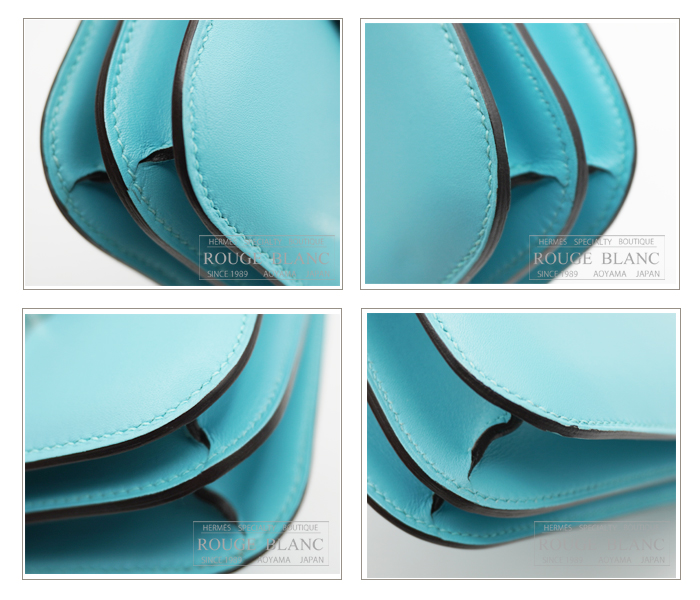 エルメス コンスタンスミニ ブルーアトール タデラクト リザード