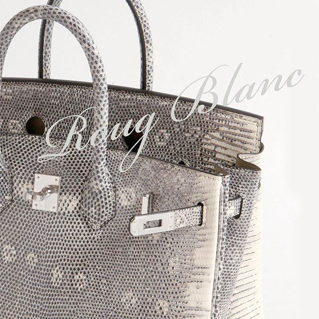 貴重なクロコダイル素材のバッグも扱う【ルージュブラン青山】