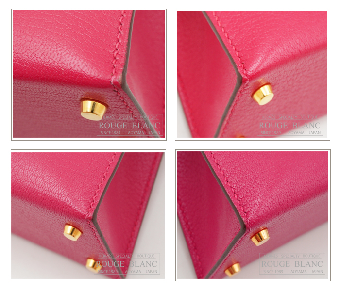 エルメス ケリーミニ 2/ミニケリー 2 ローズエクストリーム シェーヴル